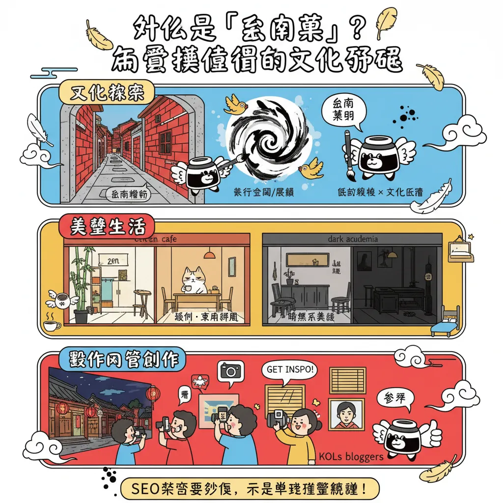 什麼是「臺南墨羽」？從搜尋意圖到文化符碼