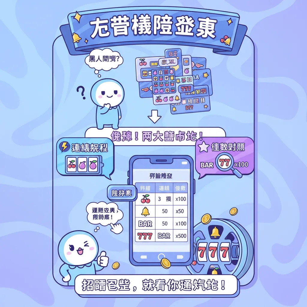 老虎機賠率表怎麼看？連線組合與倍數一次搞懂