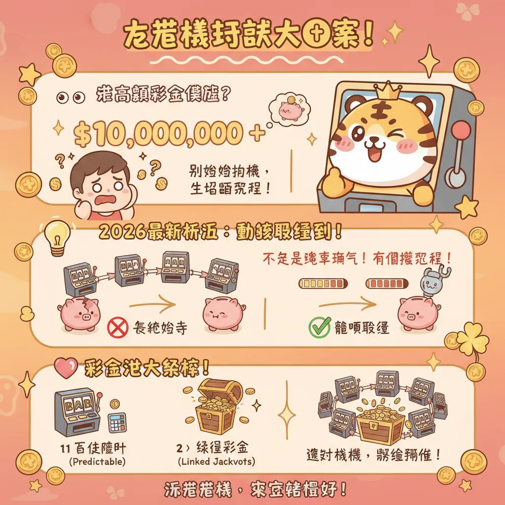 老虎機技巧大公開：破解彩金累積的祕訣