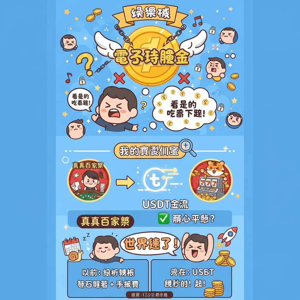 真人百家樂與老虎機實測：電子體驗金搭配USDT金流，提領無限制