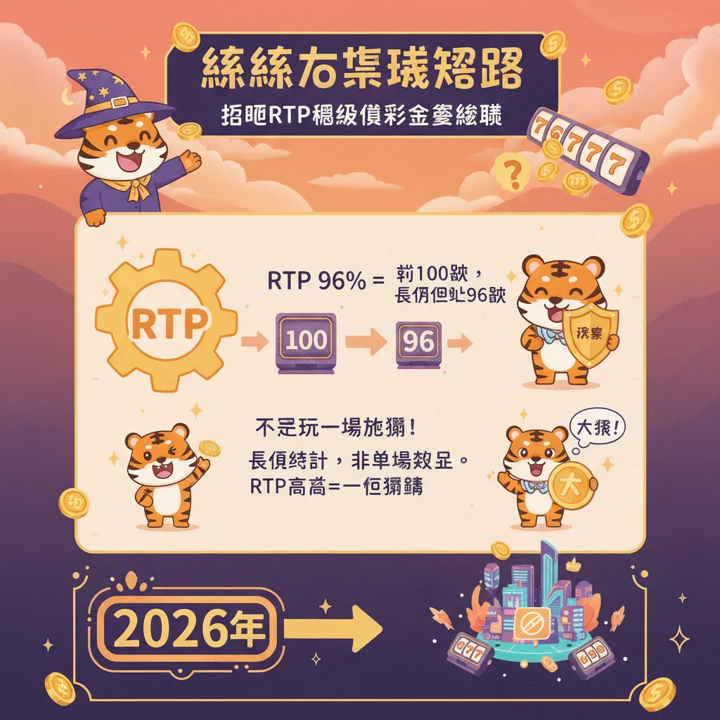 線上老虎機攻略：搞懂RTP跟累積彩金怎麼賺