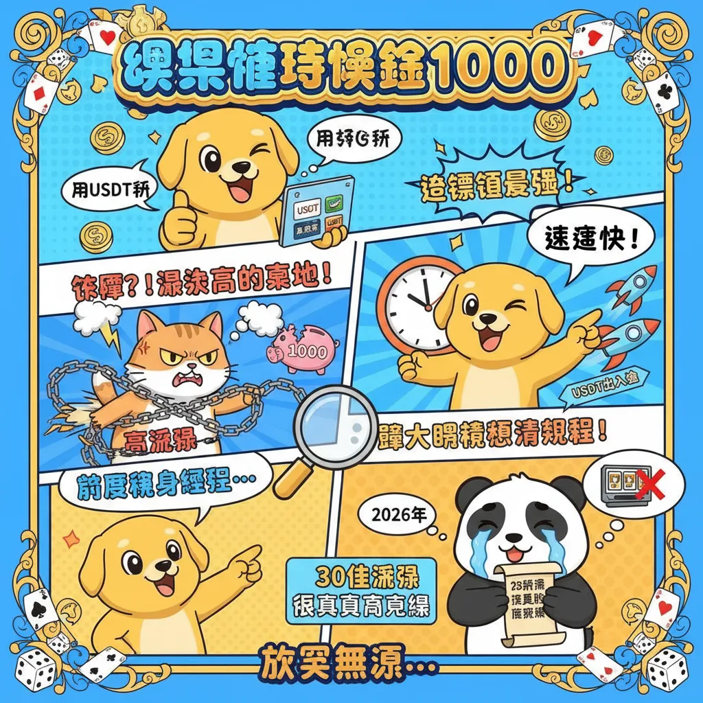 用USDT玩真人百家樂或SLOT，娛樂城體驗金1000這樣領最穩