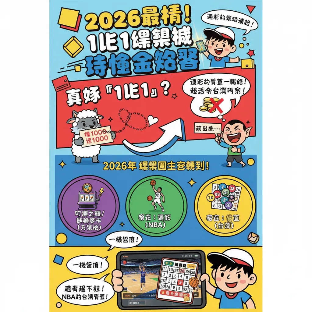 2026年1比1娛樂城體驗金攻略：從運彩到賓果一次玩透透